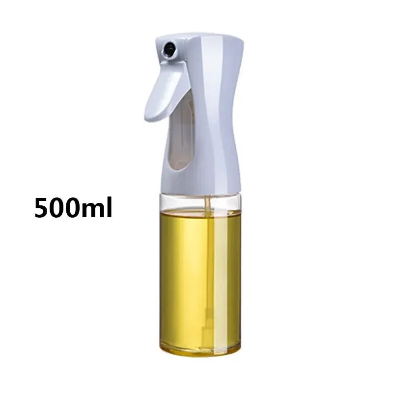 500ml Oil Spray Bottle Barbecue Cooking Olive Oil Sprayer Plastic Baking Oil Spray Empty Bottle Vinegar Bottle or Oil Brush