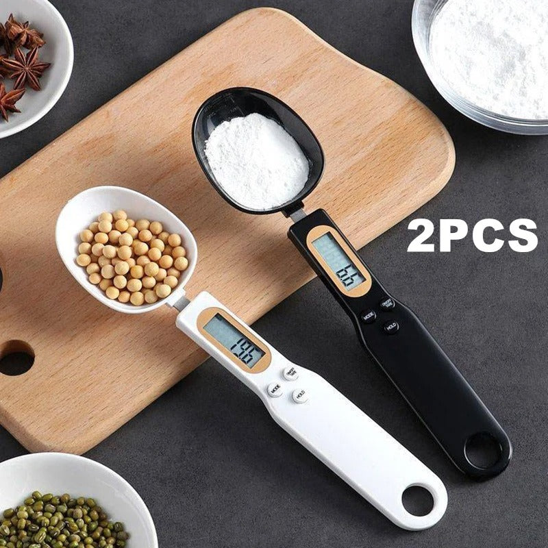 "Mini Digital Kitchen Scale, Electronic Food Scale with LCD Display, for Flour, Milk, Coffee Powder, Measuring Spoon, 0.1–500g.